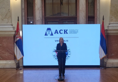 9. decembar 2023. Potpredsednica Narodne skupštine na svečanoj akademiji povodom obeležavanja Međunarodnog dana borbe protiv korupcije