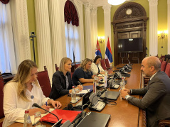12. septembar 2023. Predsednica PGP sa Kiprom sa novoimenovanim ambasadorom Republike Kipar