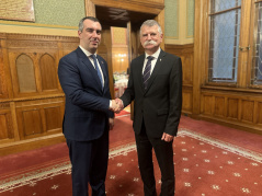 17 November 2023 The Speaker of the National Assembly of the Republic of Serbia and the Speaker of the Hungarian National Assembly 