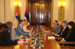 18 January 2024 The Speaker of the National Assembly of the Republic of Serbia in meeting with the Ambassador of the United Kingdom of Great Britain and Northern Ireland 