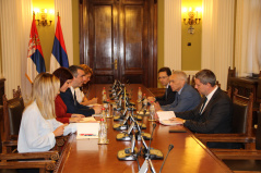 22. septembar 2023. Predsednik Narodne skupštine sa ambasadorom Ruske Federacije u Republici Srbiji