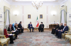 23. jul 2023. Predsednik Narodne skupštine sa predsednikom Irana