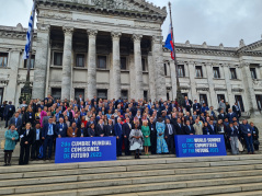 27 September 2023 The National Assembly delegation at the Second World Summit of the Committees of the Future in Uruguay 