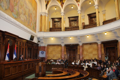 28 October 2023 The National Assembly Speaker with the students from the Republic of Srpska