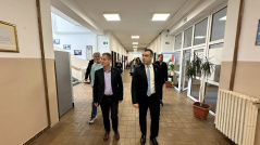 30 November 2023 The National Assembly Speaker visits Technical School in Zeleznik