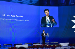 3. decembar 2024. Predsednica Narodna skupštine na otvaranju Samita Globalnog partnerstva za veštačku inteligenciju (GPAI)