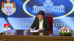 3 April 2024  National Assembly Speaker Ana Brnabic