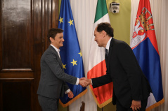 6. novembar 2025. Predsednica Narodne skupštine i ministar za odnose sa Parlamentom Republike Italije 