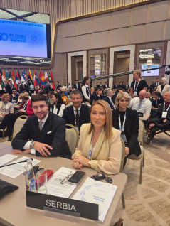 7. april 2025. Delegacija Narodne skupštine na 150. zasedanju Interparlamentarne unije