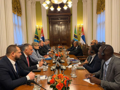 9. фебруар 2026. Председница и чланови Одбора за спољне послове са председником Народне скупштине Танзаније