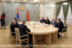 9. мај 2025. Делегација Народне скупштине Републике Србије у посети Минску поводом обележавања празника Дана победе (фото © www.belta.by)