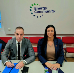 9 December 2025 The National Assembly delegation at the meeting of the Energy Community Parliamentary Plenum