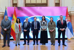 11. фебруар 2026. Чланови Одбора за Косово и Метохију са делегацијом Одбора за спољне послове Сената Краљевине Шпаније