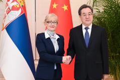 10. јун 2025. Потпредседница Народне скупштине Марина Рагуш разговарала је са замеником председника Владе НР Кине, Динг Сјуесјиангом