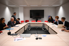 12. septembar 2025. Sastanak predsednice Narodne skupštine Ane Brnabić sa generalnim direktorom Generalnog direktorata Evropske komisije za proširenje i istočno susedstvo Gertom Janom Kopmanom	