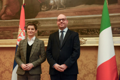 13. novembar 2024. Predsednica Narodne skupštine i predsednik Predstavničkog doma