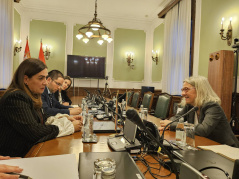 14. новембар 2024. Председница ПГП са Швајцарском са новоименованом амбасадорком Швајцарске у Србији
