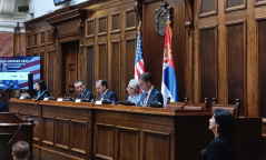 18. септембар 2025. Обраћање председника ПГП са Сједињеним Америчким Државама на конференцији: Дан Америке