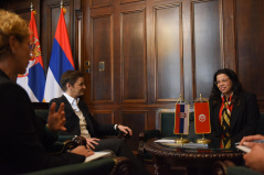 21. maj 2024. Predsednica Narodne Skupštine Republike Srbije razgovarala sa ambasadorkom Tunisa u Srbiji