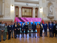 21 October 2024 The members of the Parliamentary Friendship Group with Italy and the delegation of the Senate of the Republic of Italy