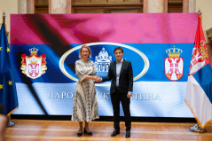 22. мај 2025. Председница Народне скупштине и Висока представница ЕУ за спољне послове и безбедносну политику