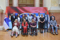 22. мај 2024. Председница Народне скупштине са представницима удружења особа са инвалидитетом