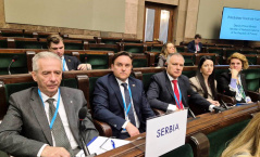 25. март 2025. Делагација Народне скупштине на Интерпарламентарној конференцији  