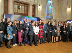 25 October 2024,  The opening of the exhibition "Serbia in Francophonie" in the National Assembly House