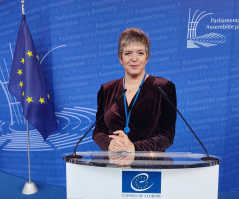 26. јануар 2026. Потпредседница Народне скупштине и члан Сталне делегације у ПС Савета Европе Елвира Ковач