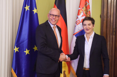 28. maj 2024. Predsednica Narodne skupštine sa poslanikom Bundestaga