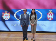 4. септембар 2025. Председница Посланичке групе пријатељства са Јапаном и амбасадором Јапана у Србији