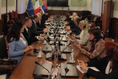 4. новембар 2025. Чланови ПГП са Италијом, Светом Столицом и Сувереним малтешким редом и делегација Италије у ПД ЦЕИ