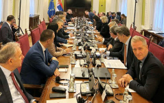 23. januar 2026. Sastanak poslaničkih grupa opozicije sa delegacijom Odbora za spoljne poslove Evropskog parlamenta 