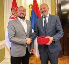29. oktobar 2025. Predsednik Poslaničke grupe prijateljstva sa Beneluksom i ambasador Kraljevine Belgije u Srbiji