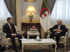 24 December 2013 The Speaker of the National Assembly of the Republic of Serbia and the Speaker of the Algerian People's National Assembly 