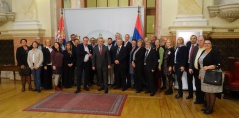 2. новембар 2016. Чланови Посланичке групе Социјалдемократска партија Србије са делегацијом парламентарне Социјалдемократске партије из Шведске