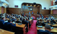14. februar 2020. Dvadeset četvrto vanredno zasedanje Narodne skupštine Republike Srbije u Jedanaestom sazivu