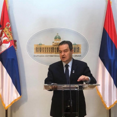 The Speaker of the National Assembly of the Republic of Serbia Ivica Dacic