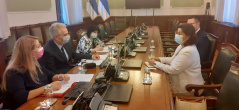 17. јун 2021. Председник Одбора за Косово и Метохију мр Милован Дрецун са амбасадорком Румуније у Београду Њ.Е. Силвијом Давидоу