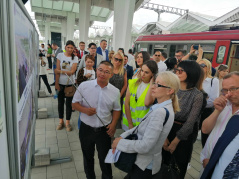 7 July 2023 The PFG with China visits Project Hungarian-Serbian Railway: Reconstruction and Modernisation