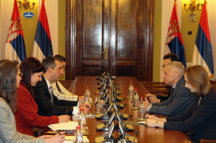 10 February 2023 The National Assembly Speaker in meeting with the Ambassador of the Russian Federation to the Republic of Serbia 