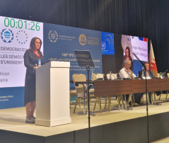 12 March 2023 Head of the National Assembly delegation to the Inter-Parliamentary Union Snezana Paunovic