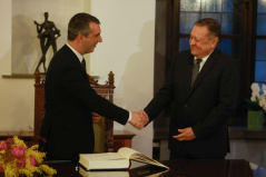 19. januar 2023. Predsednik Narodne skupštine Republike Srbije sa gradonačelnikom Ljubljane