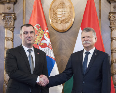 27. март 2023. Председници Народне скупштине и Парламента Мађарске 