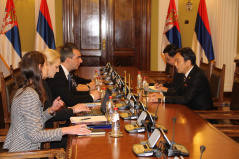 27 April 2023 The National Assembly Speaker in meeting with the Japanese 