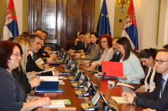 27 April 2023 The National Assembly Speaker in meeting with the representatives of COELA