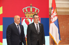 31. mart 2023. Predsednik Narodne skupštine sa predsednikom Vlade Republike Severne Makedonije