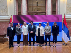 1. јун 2026. Чланови ПГП са Руском Федерацијом са делегацијом Савета Федерације Федералне скупштине Руске Федерације