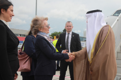1. jun 2026. Predsednik Federalnog nacionalnog saveta Ujedinjenih Arapskih Emirata Sakr Gobaš u zvaničnoj poseti Srbiji (foto © Narodna skupština / Miloš Miškov)