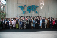 2. jun 2026. Učesnici Globalne konferencije žena parlamentarki (GCWP) IPU pod nazivom „Unapređenje rodne ravnopravnosti: Rušenje barijera rodnih stereotipa i negativnih društvneih normi“  (foto © Narodna skupština / Miloš Miškov)